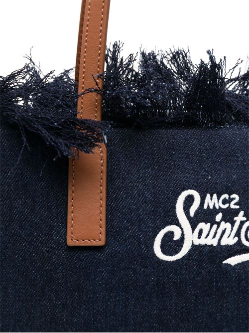 Borsa donna City Bag Fringe nera MC2 SAINT BARTH | CITY bag m fringe01031L